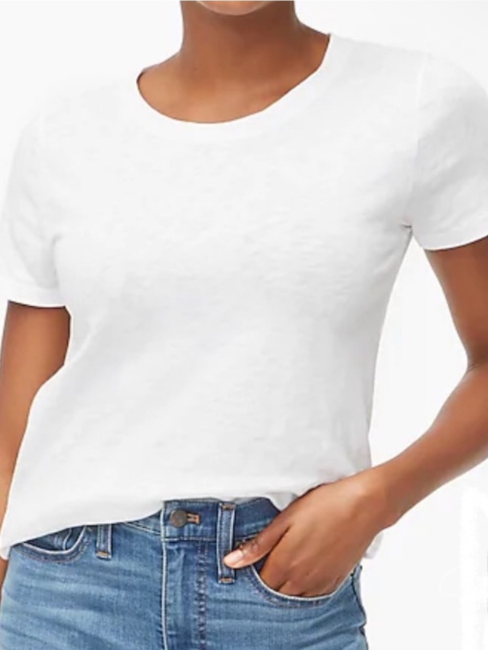 J. Crew | White Studio Tee Short Sleeve T Shirt